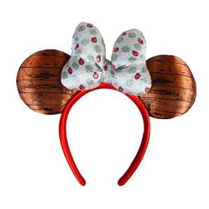 Disney Apple Orchard Food and Wine Festival Minnie Mouse Ears Headband